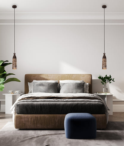 MARMOL: Interior Marble Cylinder Pendant Lights