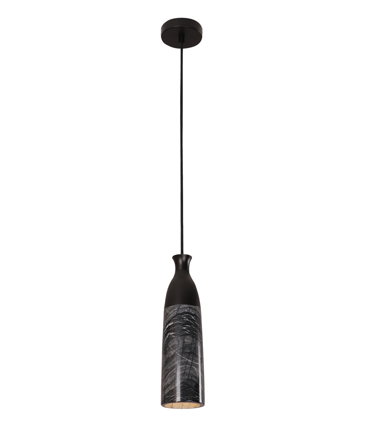 MARMOL: Interior Marble Cylinder Pendant Lights