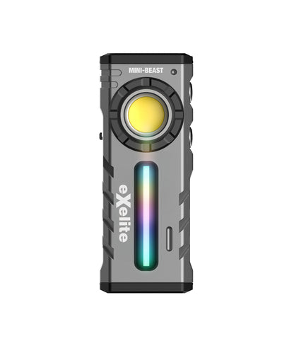 MINI BEAST: LED Worklight Multicolour RGB Lights USB-C Rechargeable IPX6 IK07