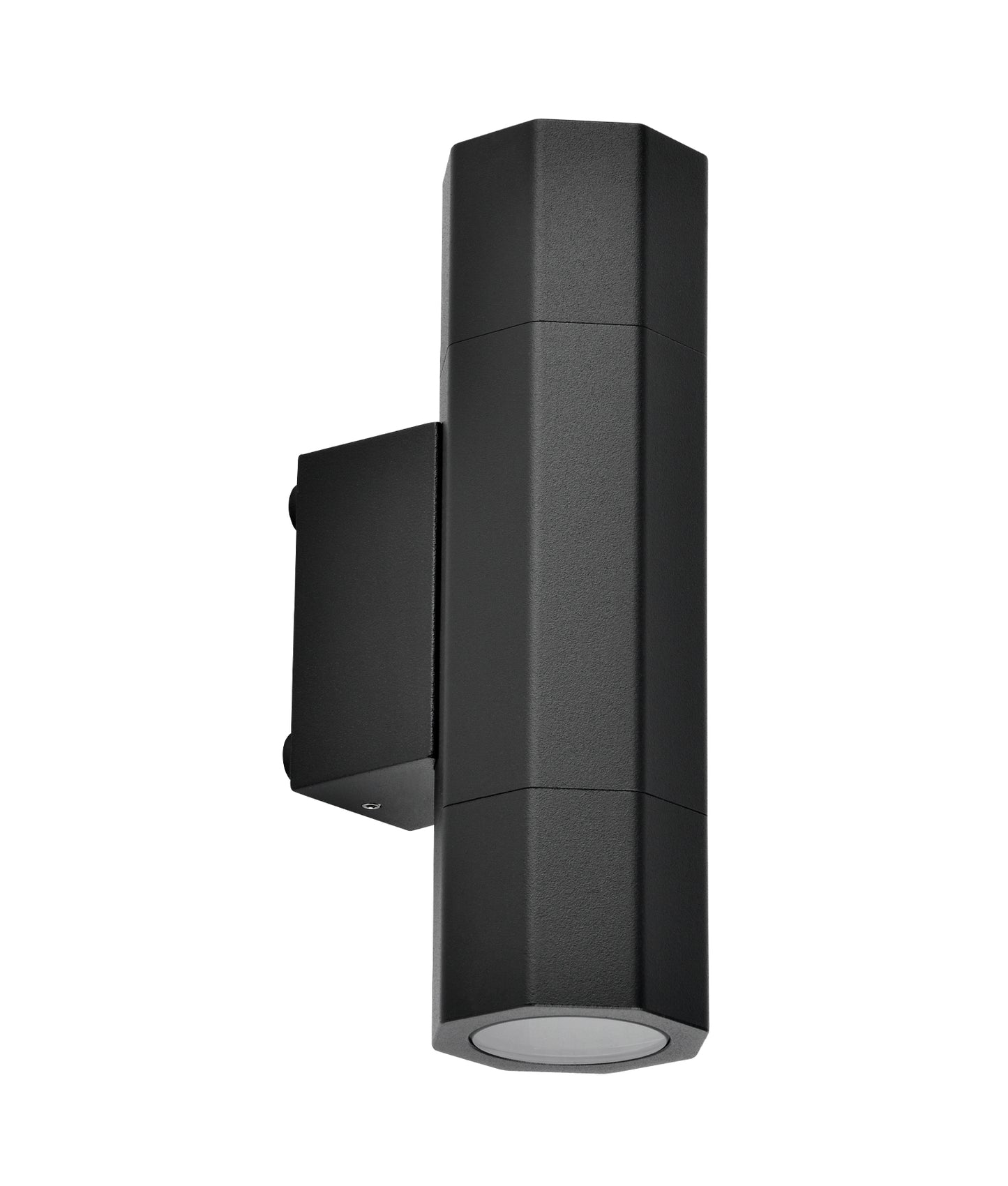 OCTO: GU10 Exterior Octagonal Up/Down Pillar Lights IP65