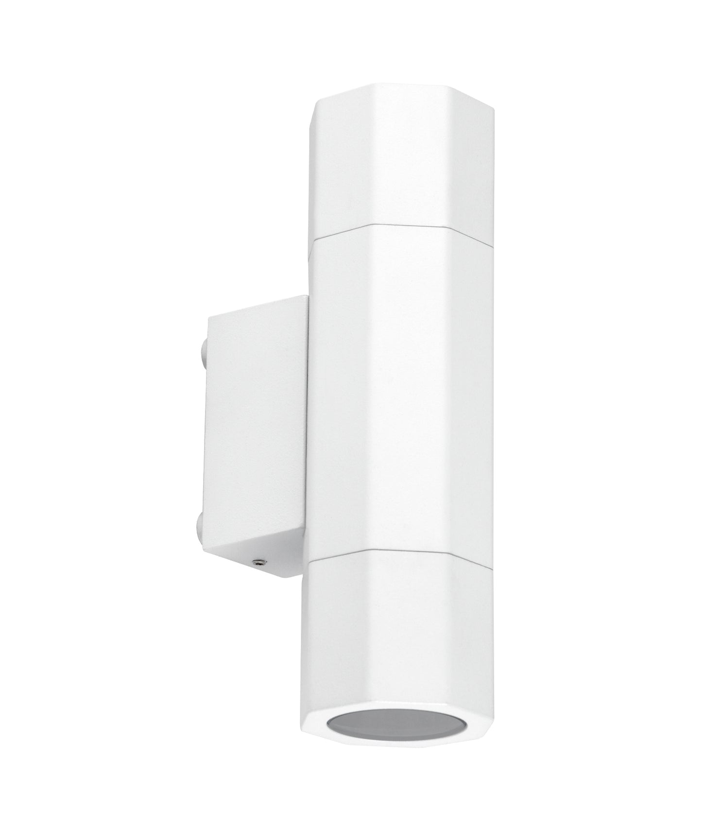 OCTO: GU10 Exterior Octagonal Up/Down Pillar Lights IP65