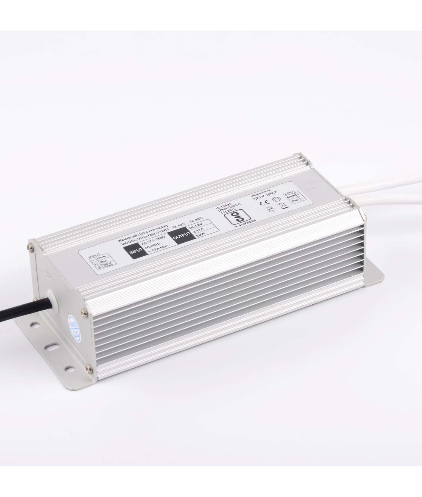 OTTER4: 12V Waterproof Constant Voltage LED Driver IP67 (100W)
