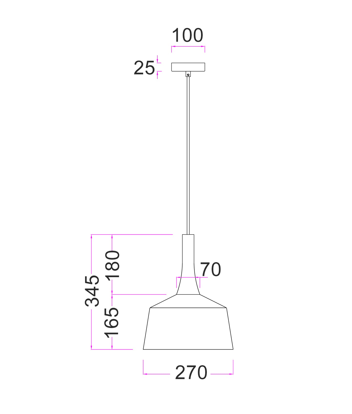 OXIDO: Interior Rustic Brown with Travertine Highlight Angled Dome Pendant Lights