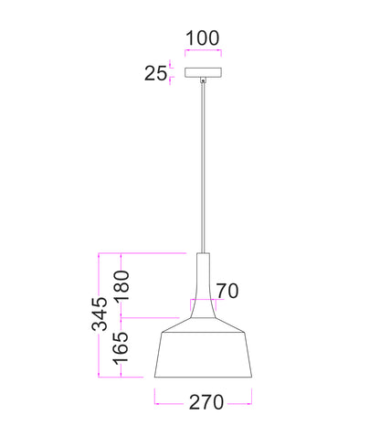 OXIDO: Interior Rustic Brown with Travertine Highlight Angled Dome Pendant Lights