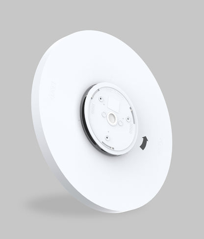 OYSTRI: LED Slim Tri-CCT Dimmable Oyster Lights IP54 IK03