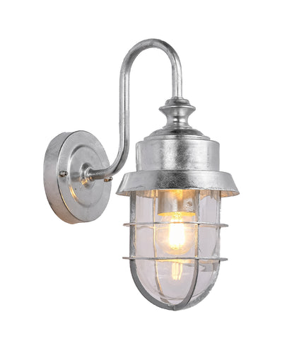 PAROL: Exterior Cylinder Glass with Cage Wall Lights IP44