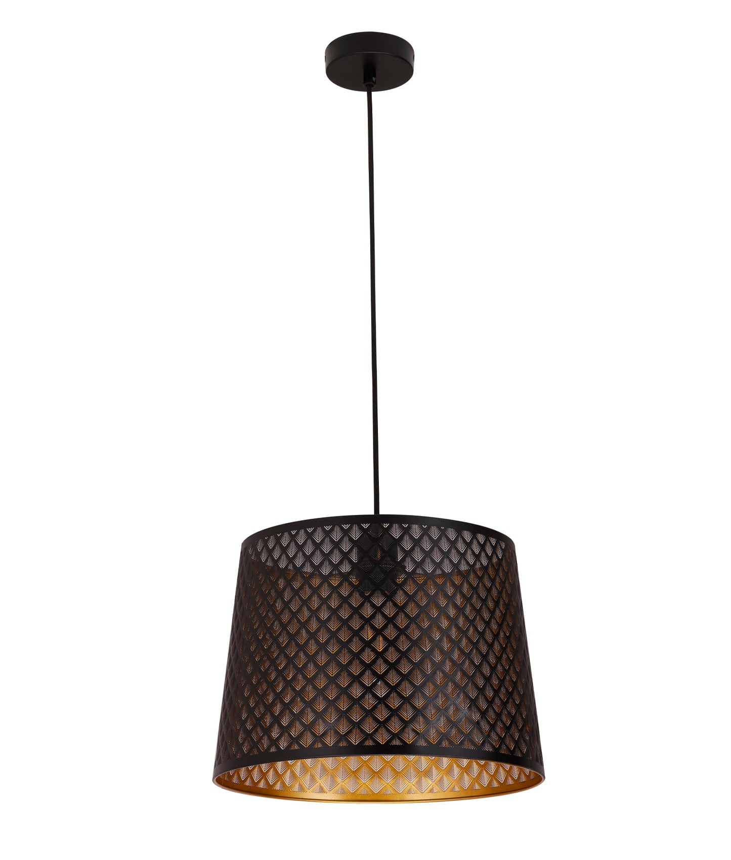 PENSHADE: Interior Slanted with Geometry Pattern Laser Cut Pendant Lights