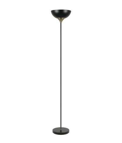 PROGETTO: Iron Matte Black / White Up Light Floor Lamps