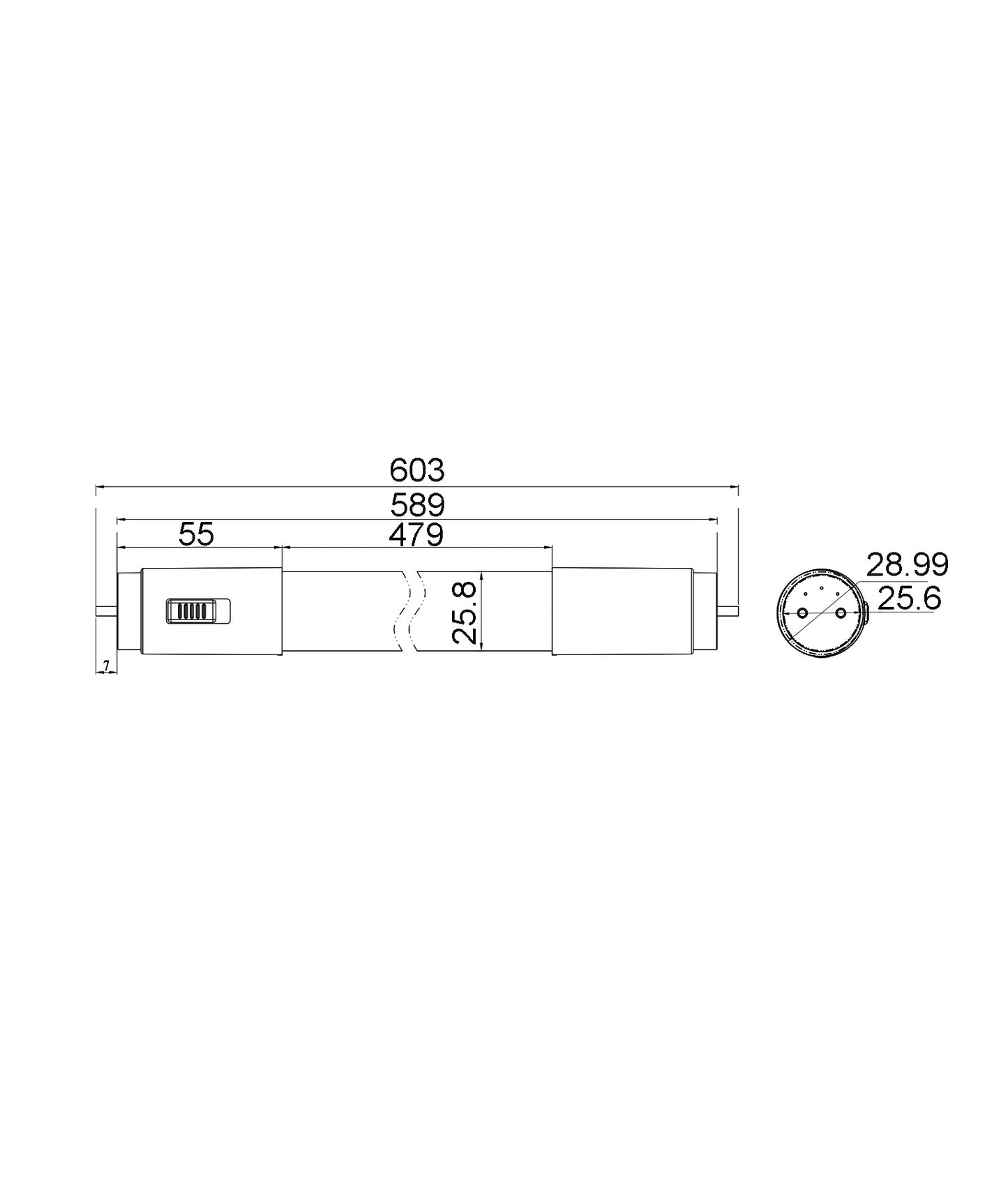 T8 LED Tri-CCT Tubes (2FT, 4FT & 5FT)