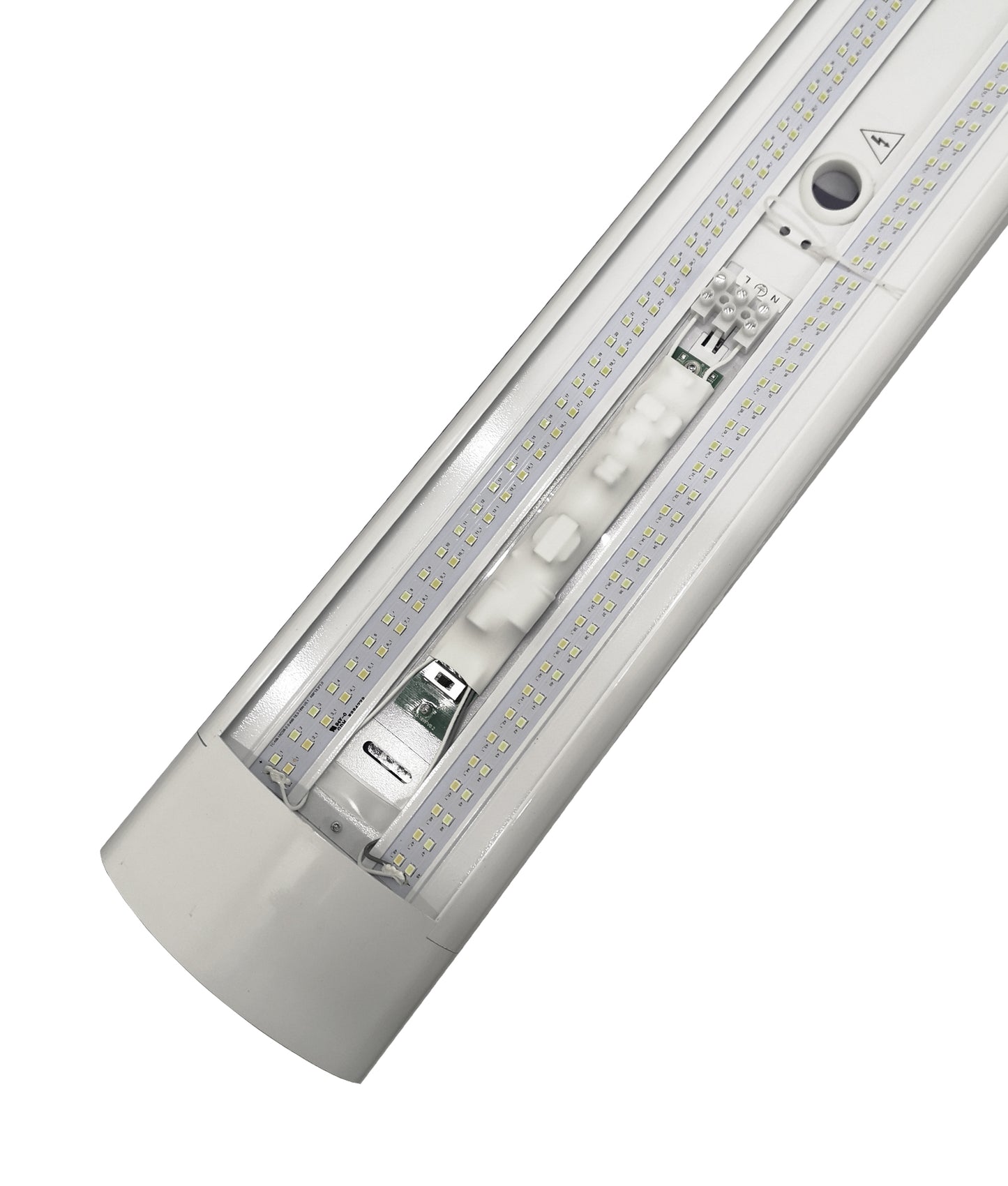 RAZORDMW: Interior LED Surface Mounted Dimmable Tri-CCT Battens (Wide)