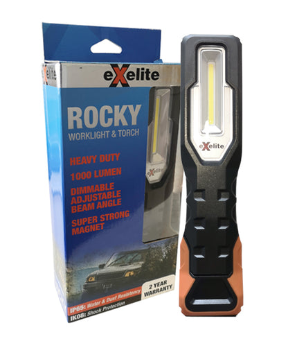 ROCKY: Heavy Duty Worklight & Torch