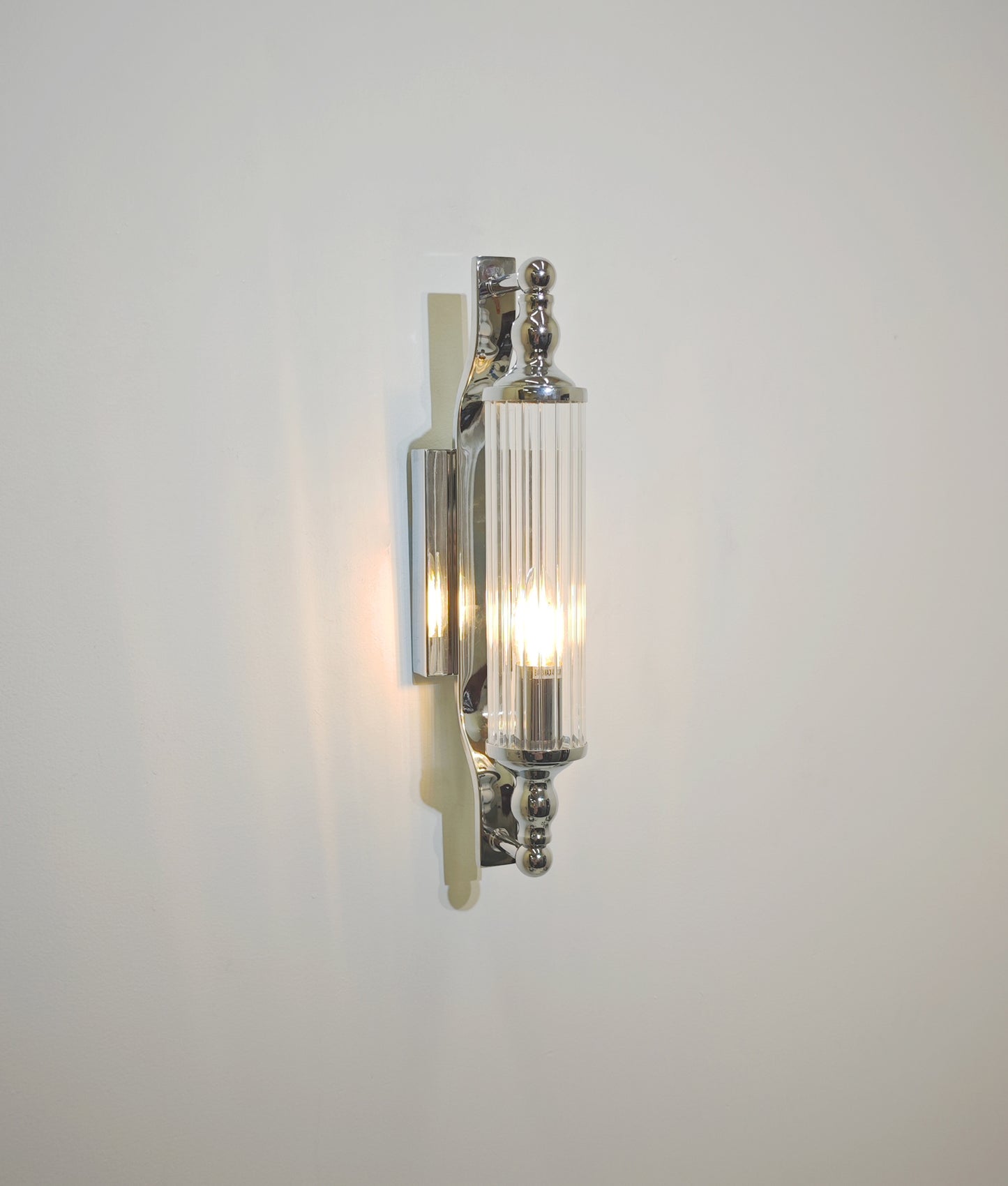 RODILLO: Interior Tubular Clear Glass Wall Lights