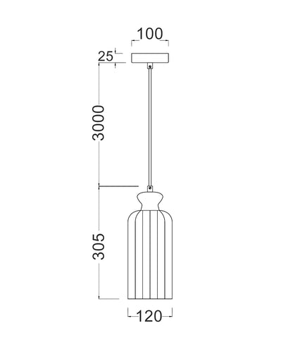 SINO: Interior Ellipse Clear Glass Shade Pendant Lights