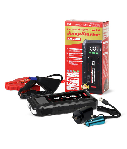 SJS2500: Smart Jump Start Charger