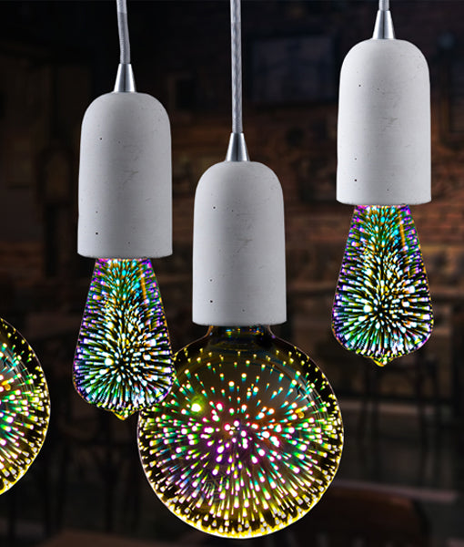 SPECTRA: G125 LED Firework Effect Decorative Globes (4W) – CLA Lighting