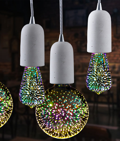 SPECTRA: G125 LED Firework Effect Decorative Globes (4W)