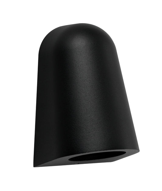 TORQUE: Exterior GU10/MR16 Matte Black Surface Mounted Cone Wall Lights IP65