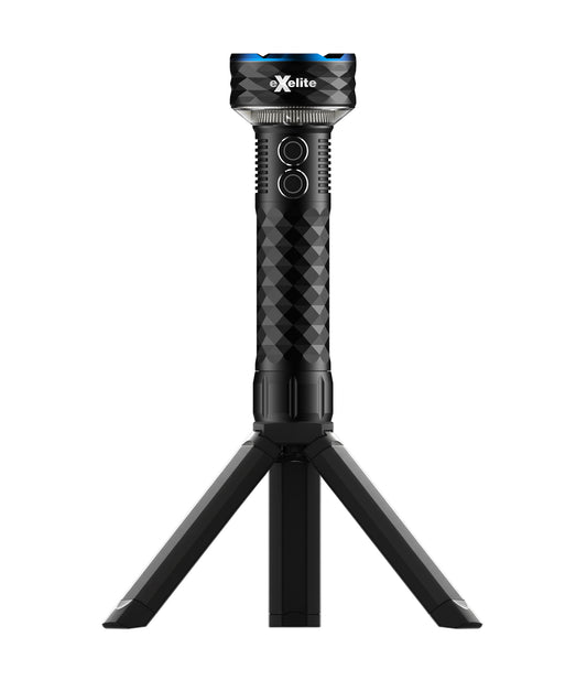 Tripod Torch: LED Tripod Mount Rechargeable Torch IPX4 IK07