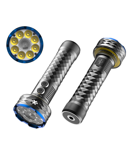 Tripod Torch: LED Tripod Mount Rechargeable Torch IPX4 IK07