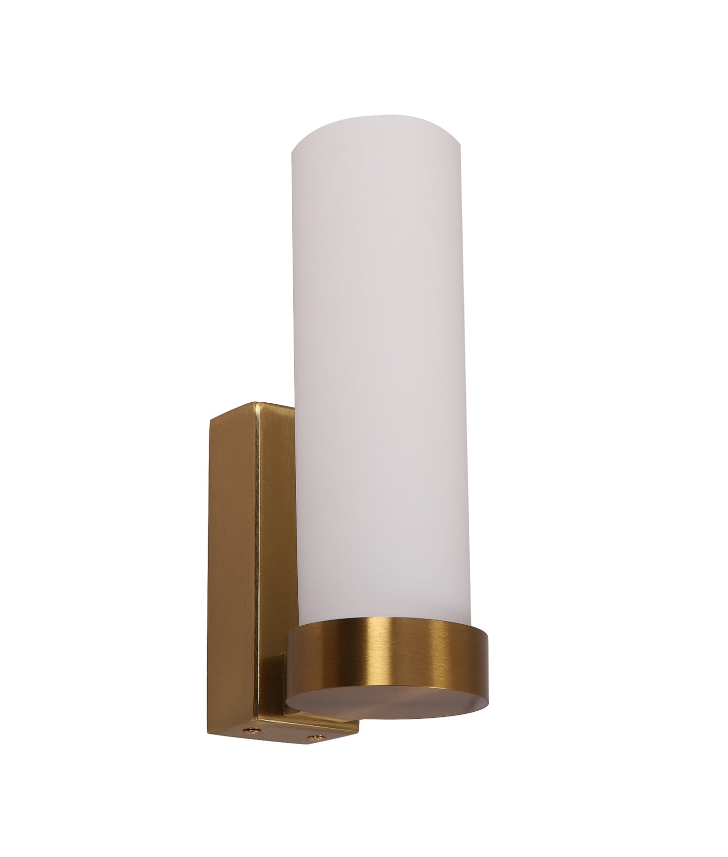 VARA: Interior Tubular Up Opal Glass Wall Lights