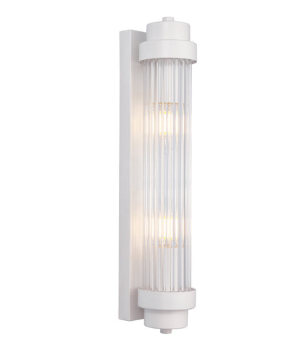 VARILLAS: Interior Up/Down Clear Glass Rod Wall Lights