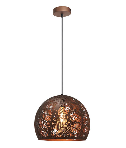 BOTANICA: Bohemian Embossed Dome Shape Pendant Lights