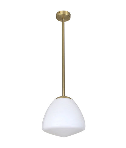 CIOTOLA: Interior Tipped Small Dome Frosted Glass Pendant Lights