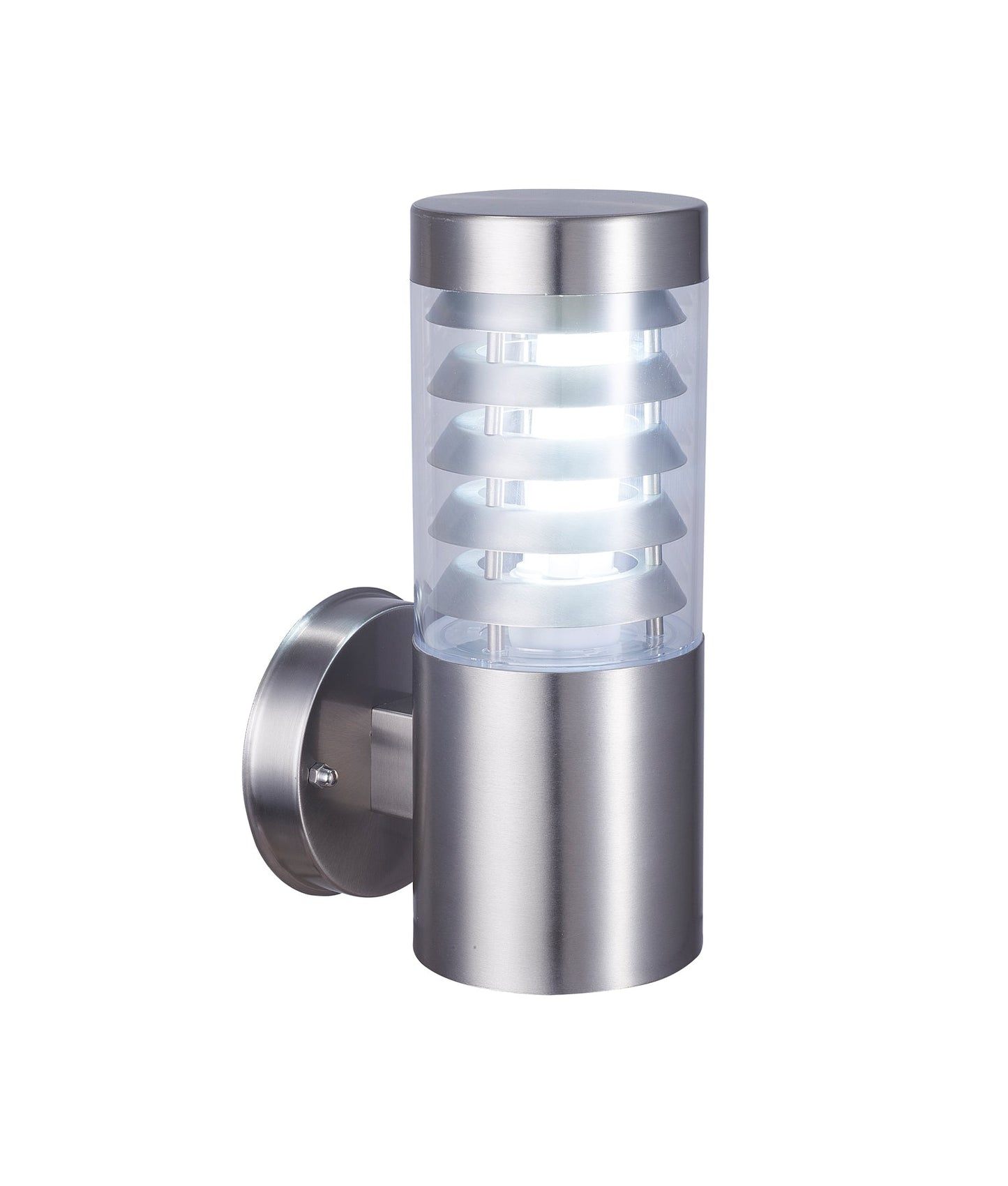 ELANORA: Exterior E27 Stainless Steel Surface Mounted Wall Lights IP44