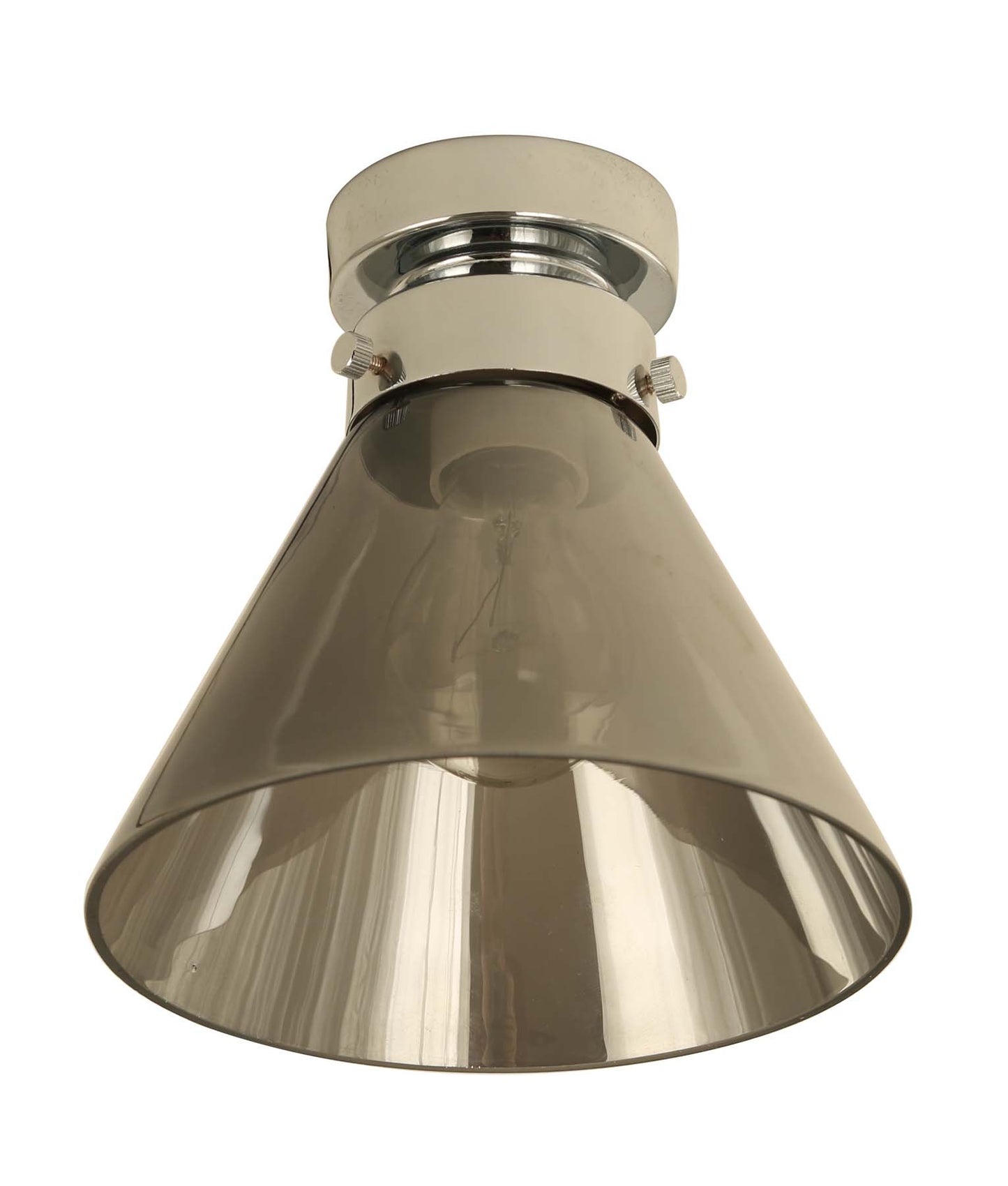 D.I.Y. Batten Fix Ceiling Lights - Small Cone Shape Fixtures