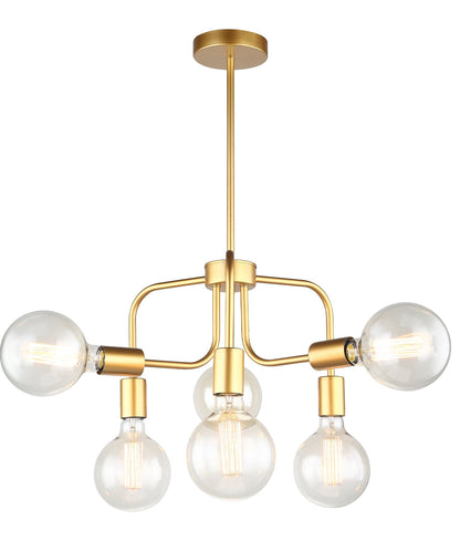 HEXA: Interior Modern Abstract Pendant Lights - 6 Lamps