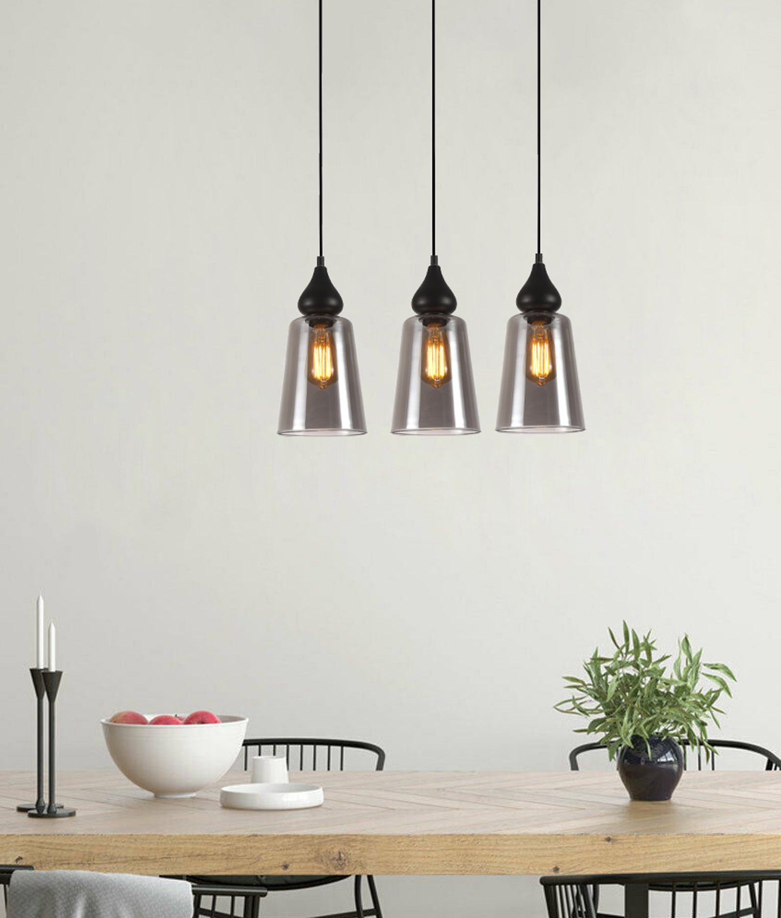 Flat glass deals pendant light