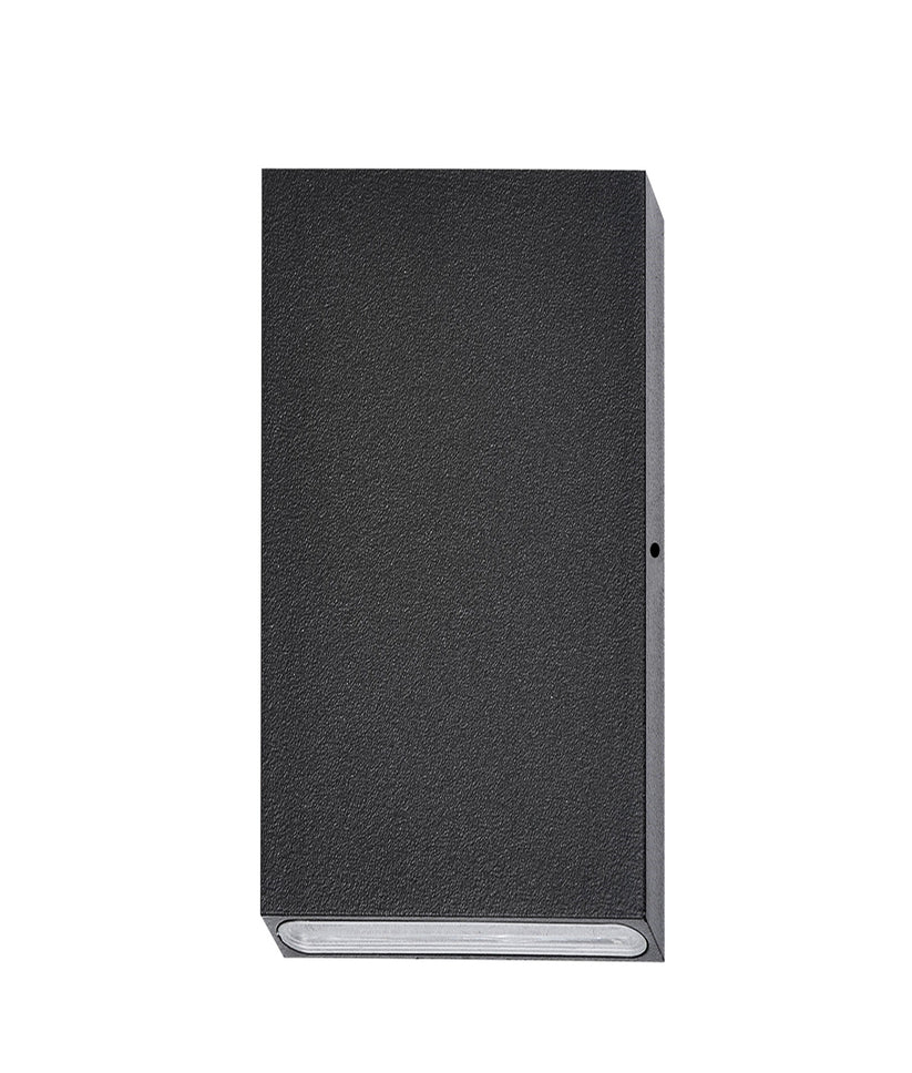 PDL: LED Exterior Wall Rectangular Up/Down Pillar Lights IP65 – CLA ...