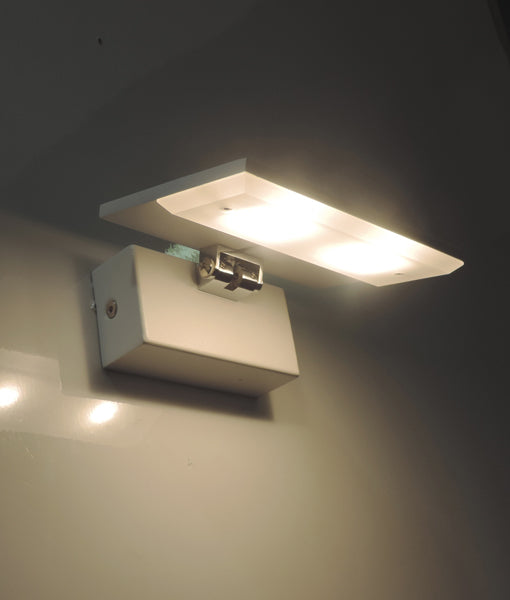 RIO: City Series LED Interior Matte White Rectangular Up Light 90° Adj ...