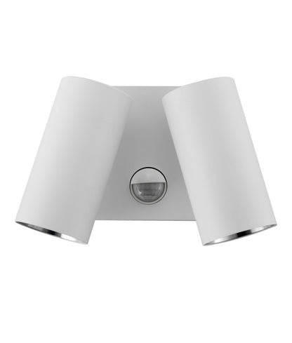 SEC: Surface Mounted LED Tri-CCT Double Adjustable Wall/Pillar Light (Matte White) IP65