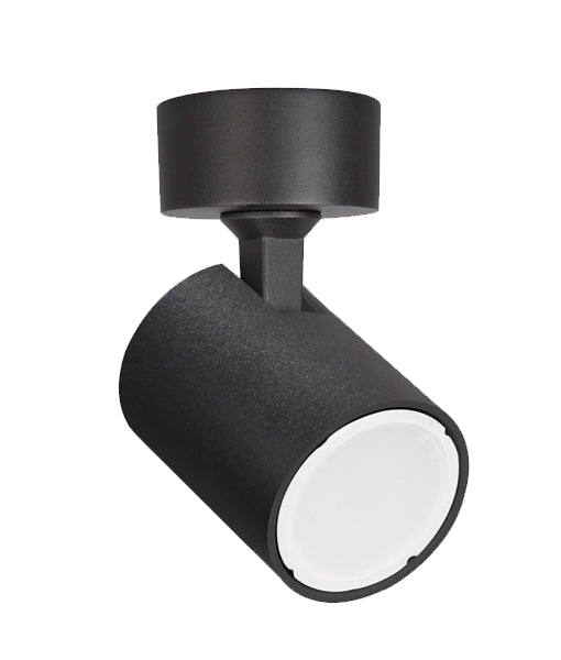 Base Spot Led SPOT: Interior GU10 1 Light Adjustable Round Base Surface Mounted Spot ...