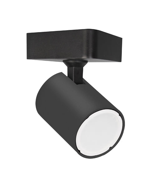 SPOT: Interior GU10 1 Light Adjustable Square Base Surface Mounted Spot Lights