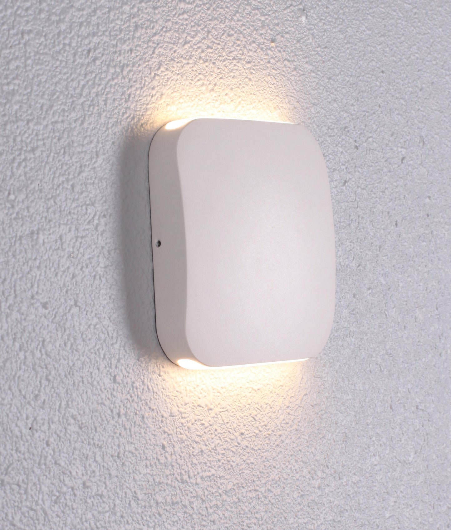 VOX: Surface Mounted LED Exterior Square Up/Down Wall Lights IP54
